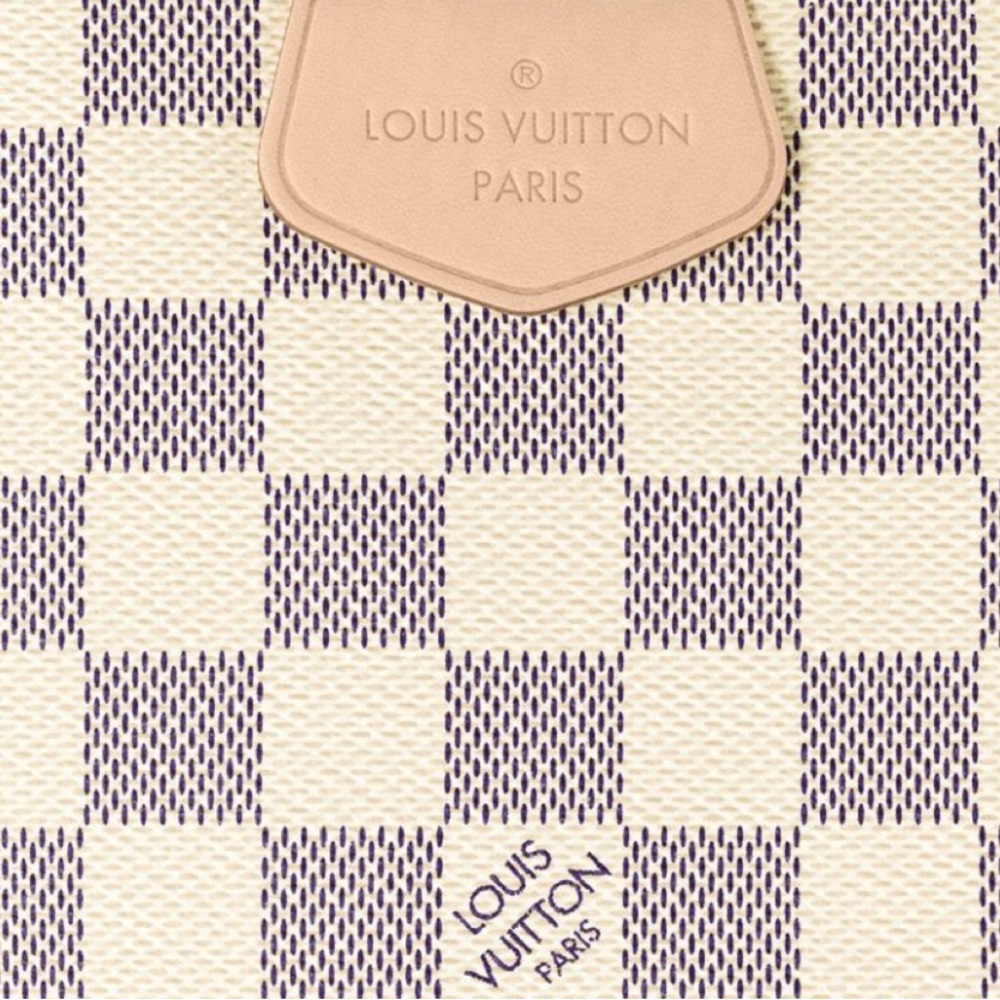 Louis Vuitton Damier Azur Canvas Bag & crossbody bag strap - Picture 8 of 15